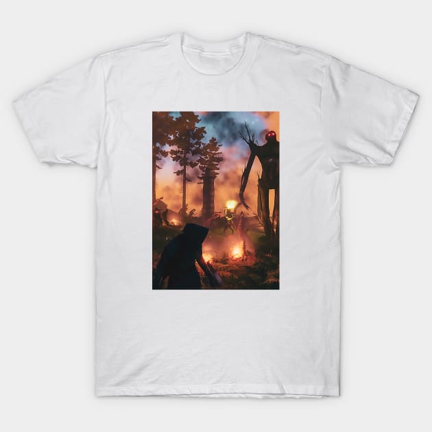 Valheim fight T-Shirt by TeEmporium